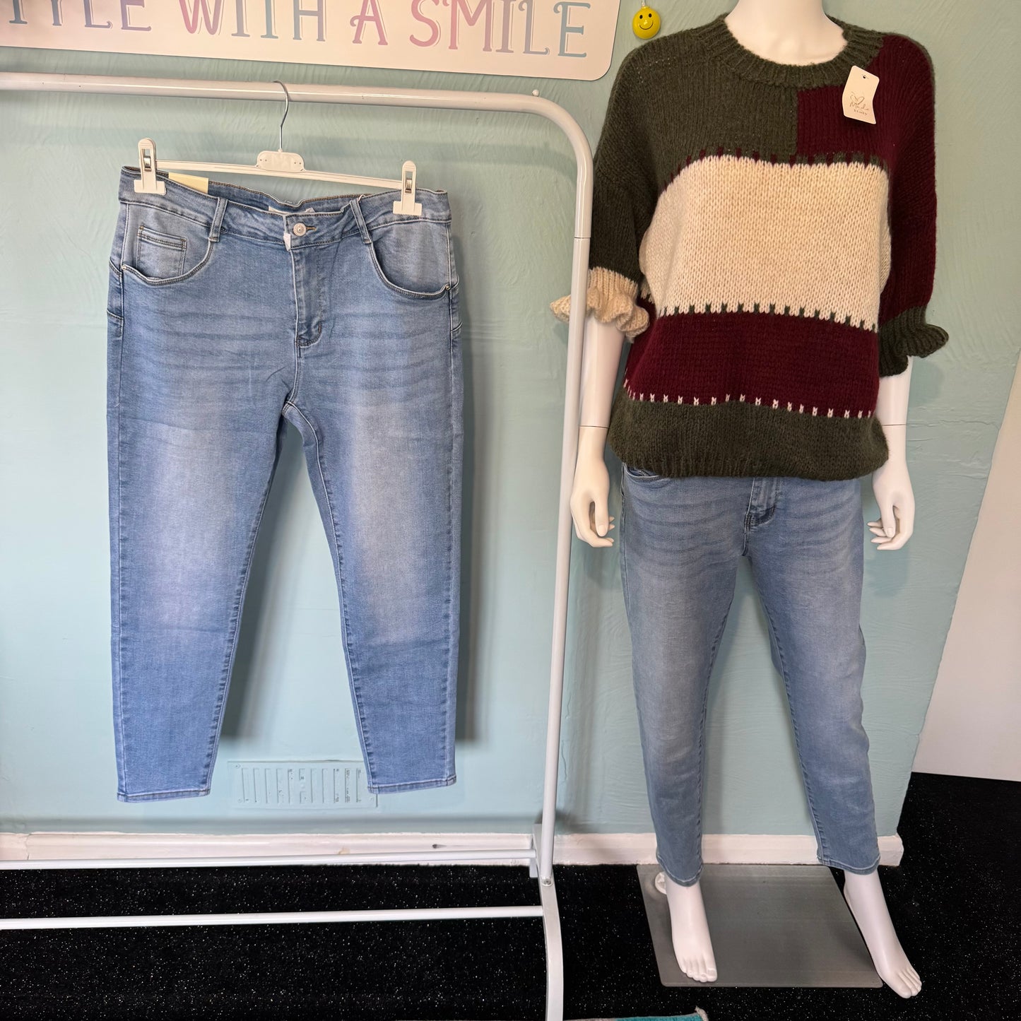 Autumn - Denim Super Stretchy Skinny Jeans - 10-20