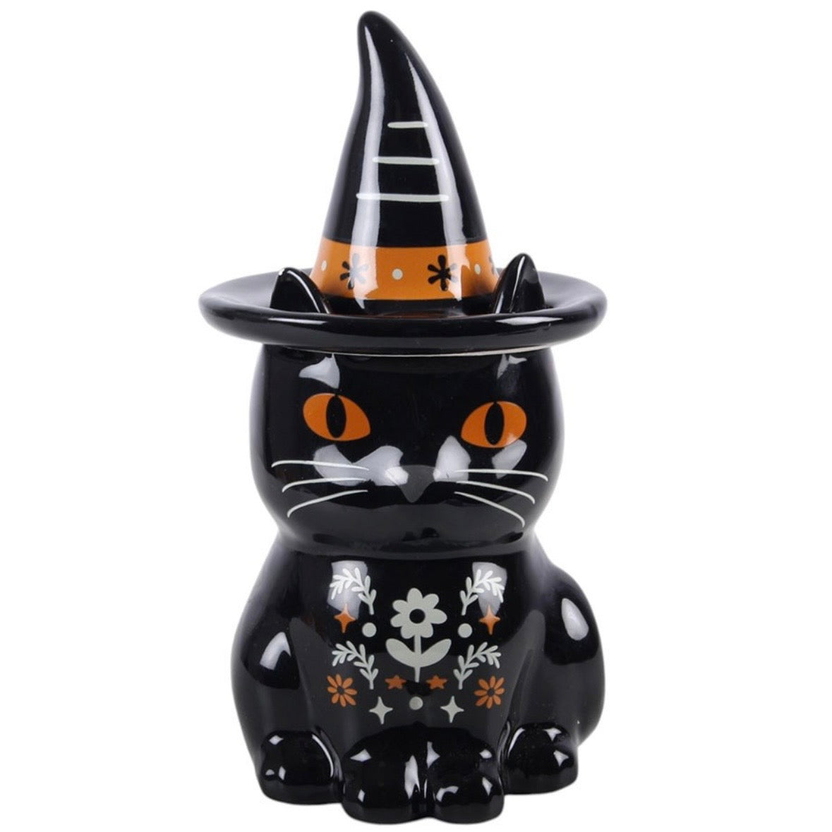 Frightful Folk Black Cat Oil Burner