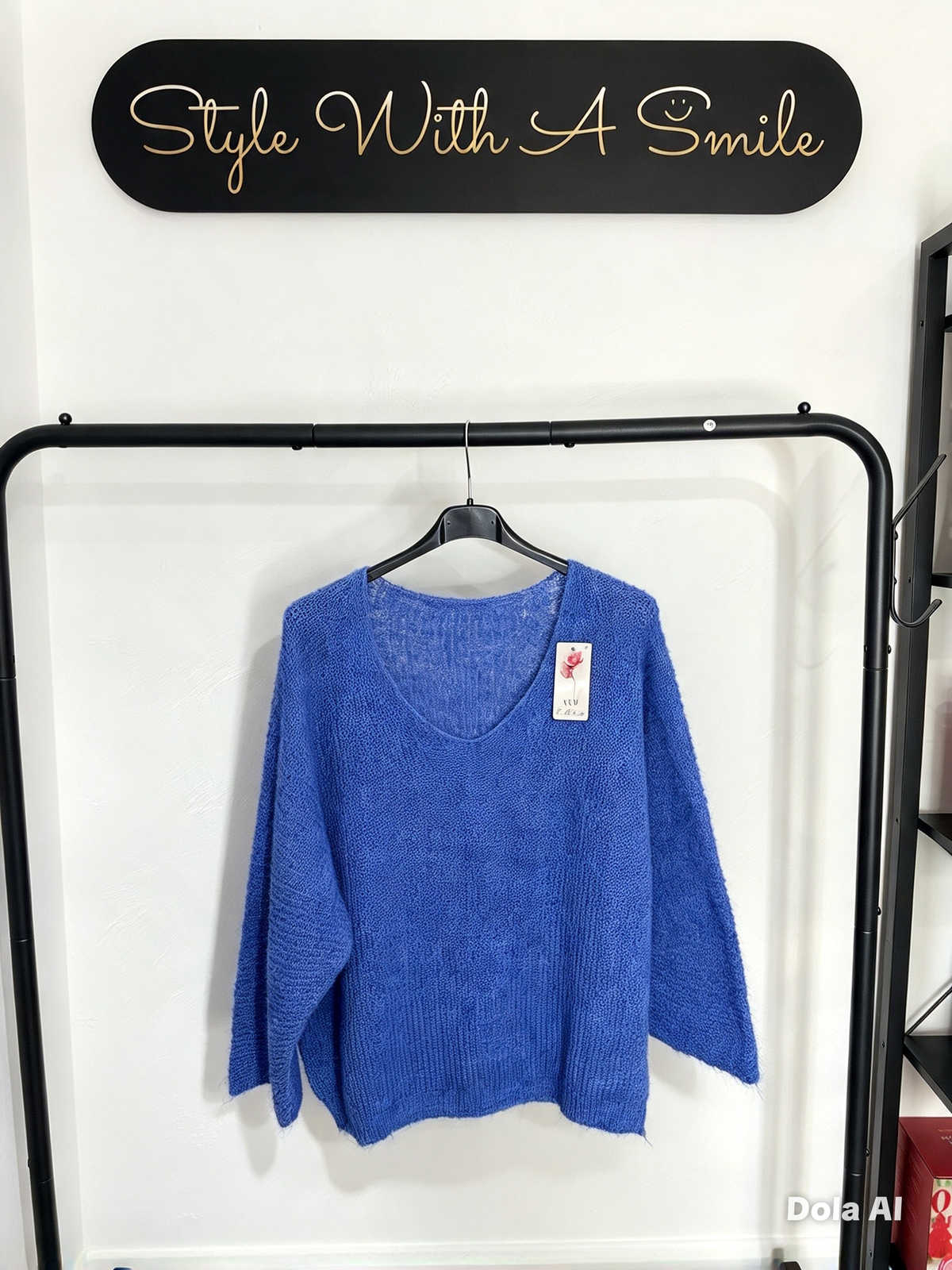 Maxine - Plain Knit Jumper