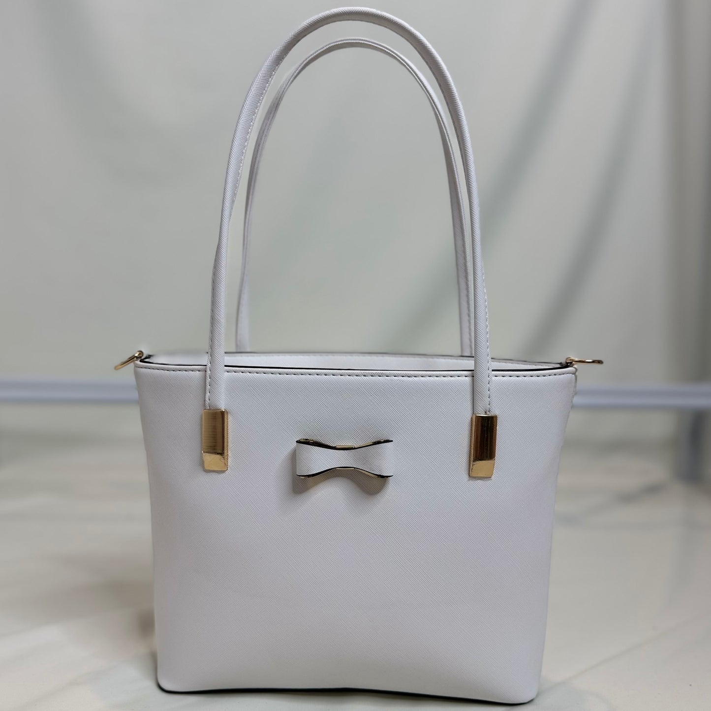 White Bow Cross Body/Handbag