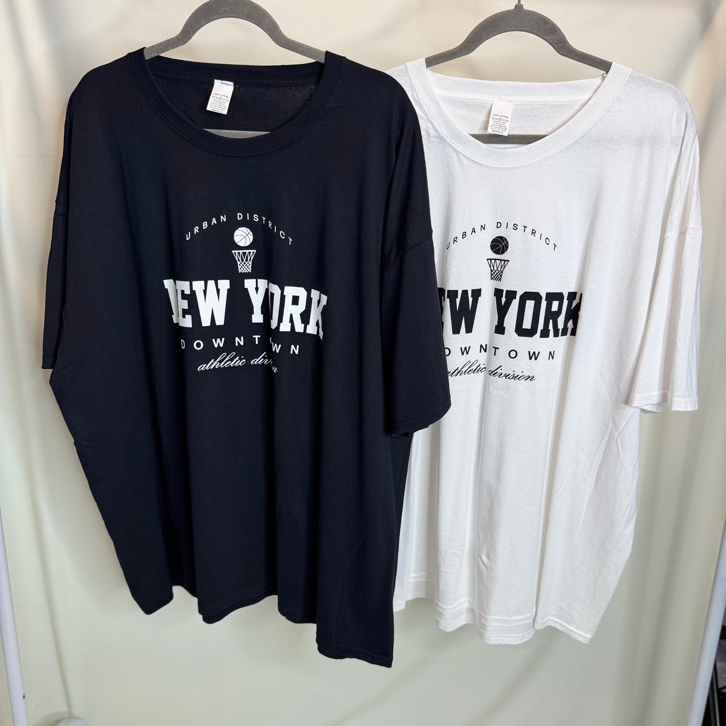 Bella - New York Oversized Cotton T Shirt