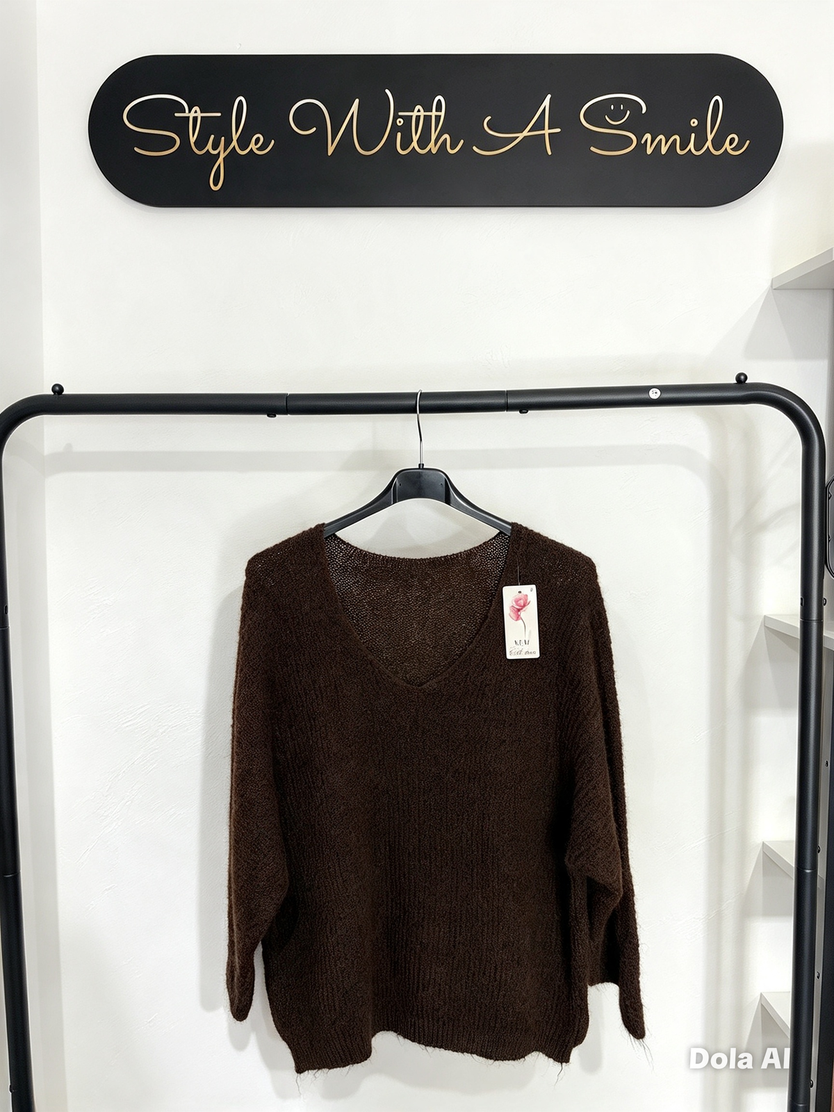 Maxine - Plain Knit Jumper