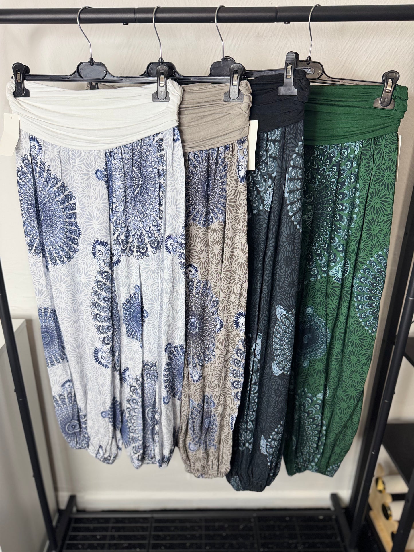 Roxanne - Mandala Print Harem Trousers