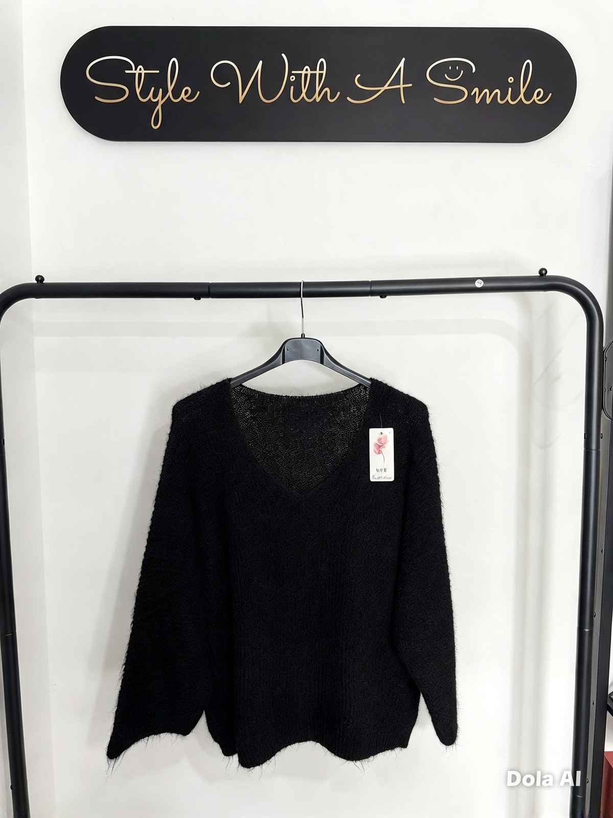 Maxine - Plain Knit Jumper