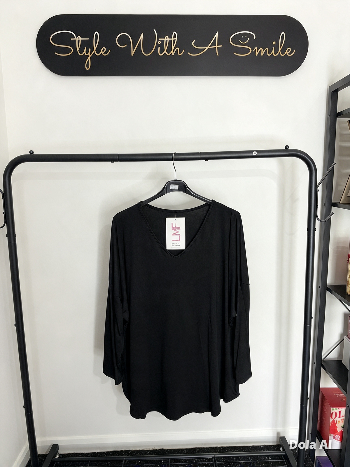 Stella - V Neck Long Sleeve Basic