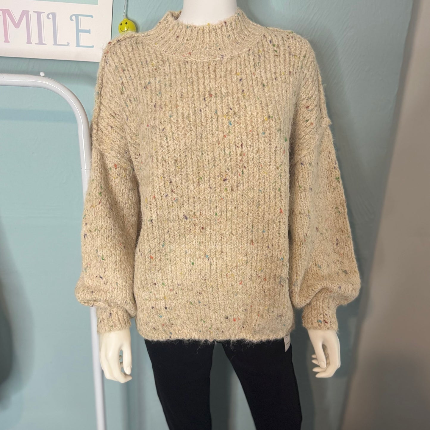 Elle - Speckle Knitted Jumper - up to a UK 20 - Knitwear Womenswear