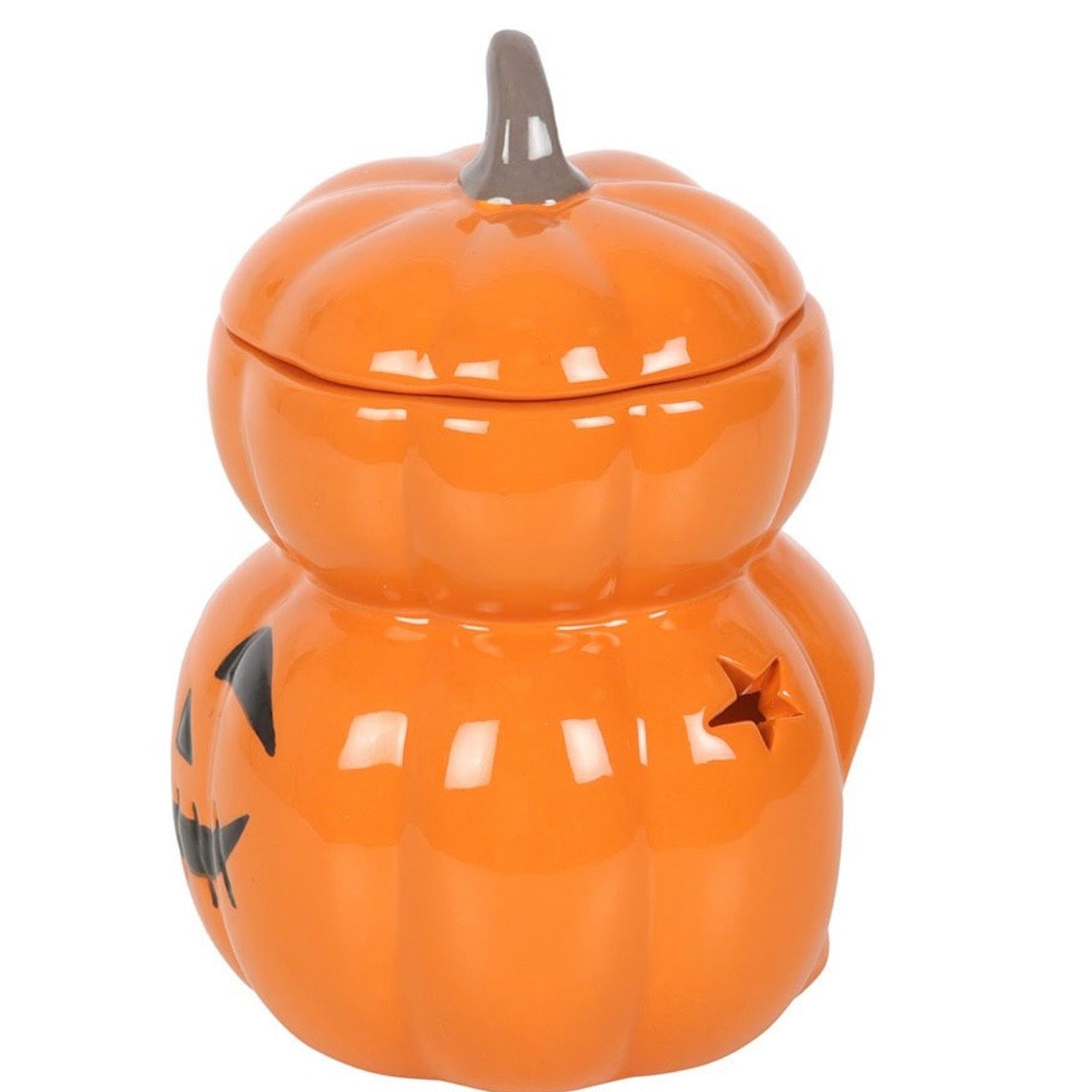 Stacked Pumpkin Oil Burner & Wax Warmer