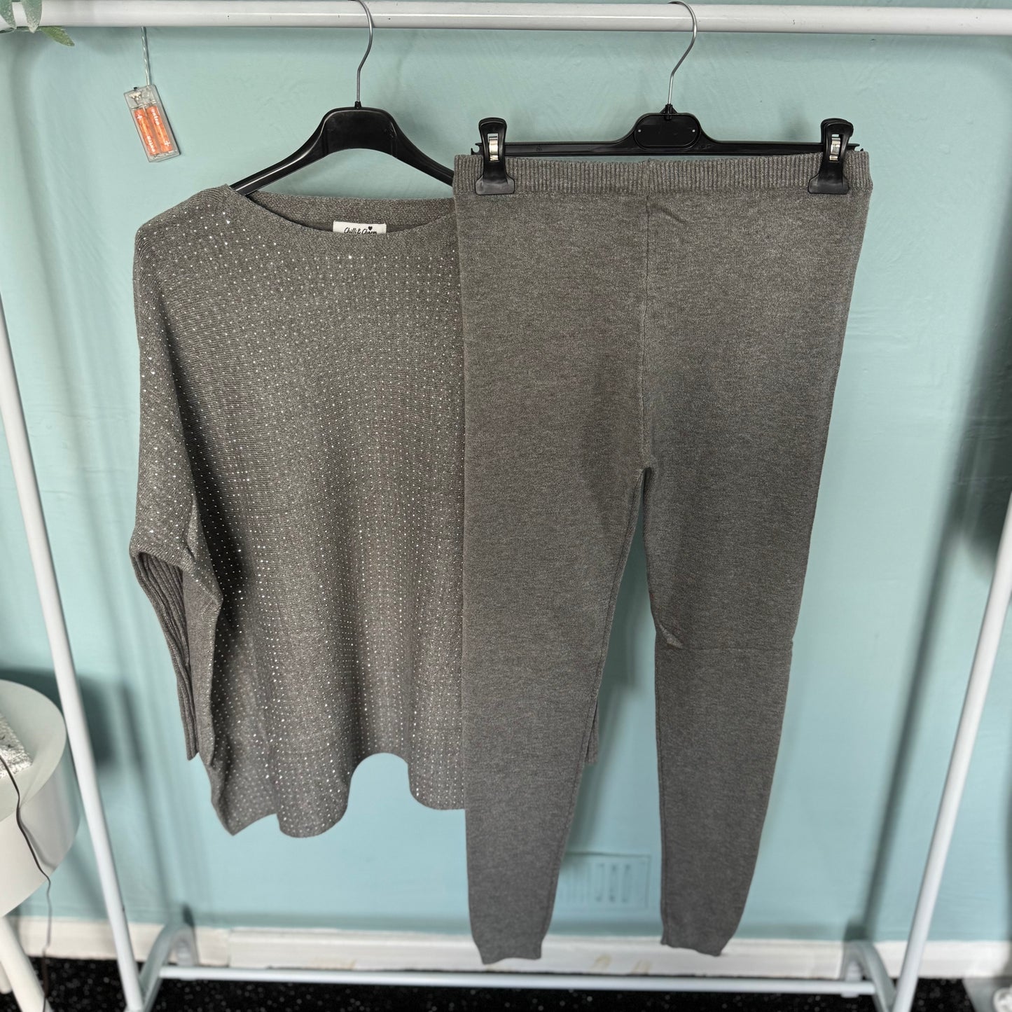 Freya - Diamanté Lounge Set -  Womenswear Loungewear.