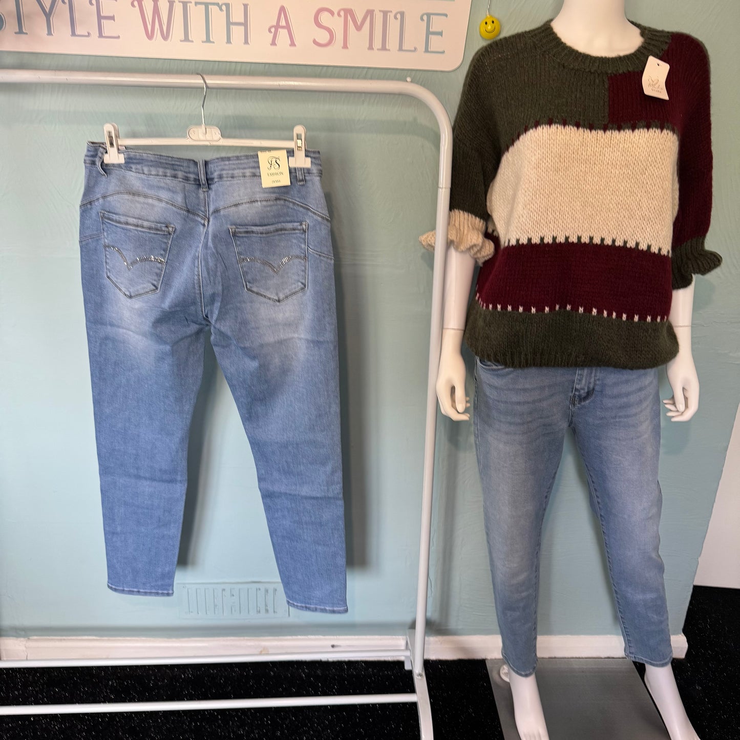 Autumn - Denim Super Stretchy Skinny Jeans - 10-20