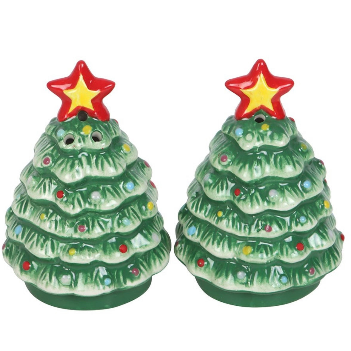 Nostalgic Christmas Tree Salt & Pepper Shakers