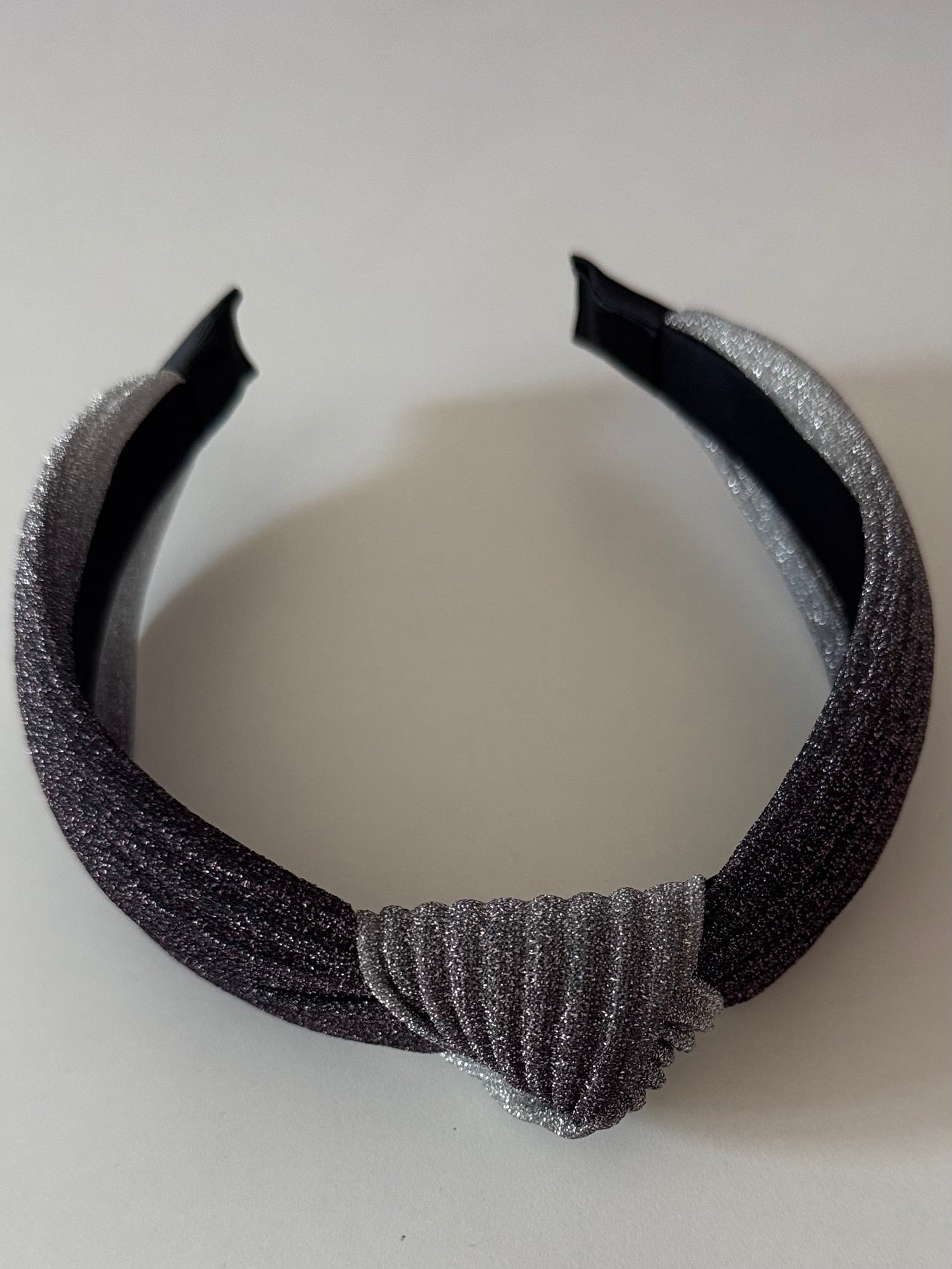 Two Toned Sparkle Knot Headband