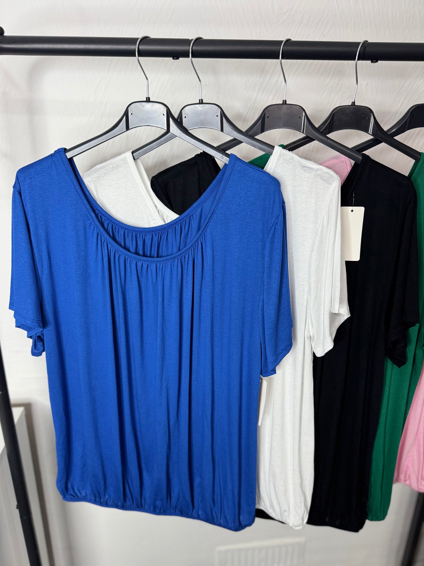 Lexi - Bubble Hem T shirt