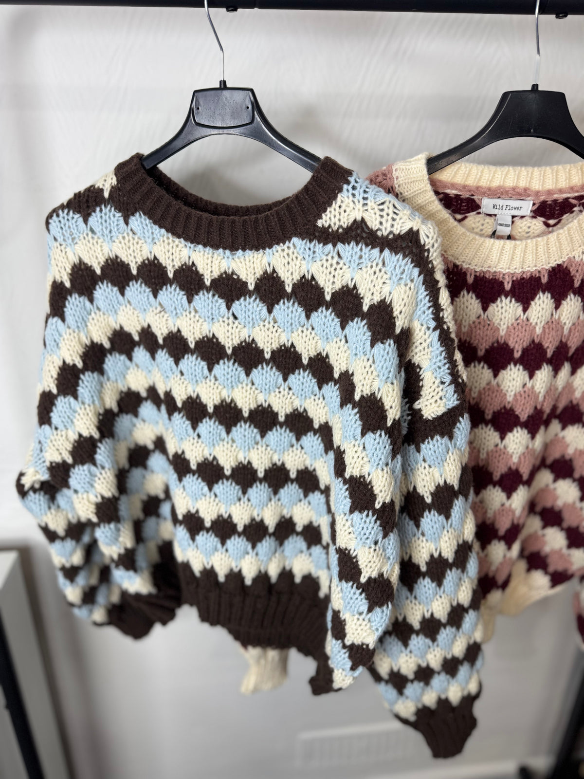 Lainey - Multicoloured Colour Block Jumper