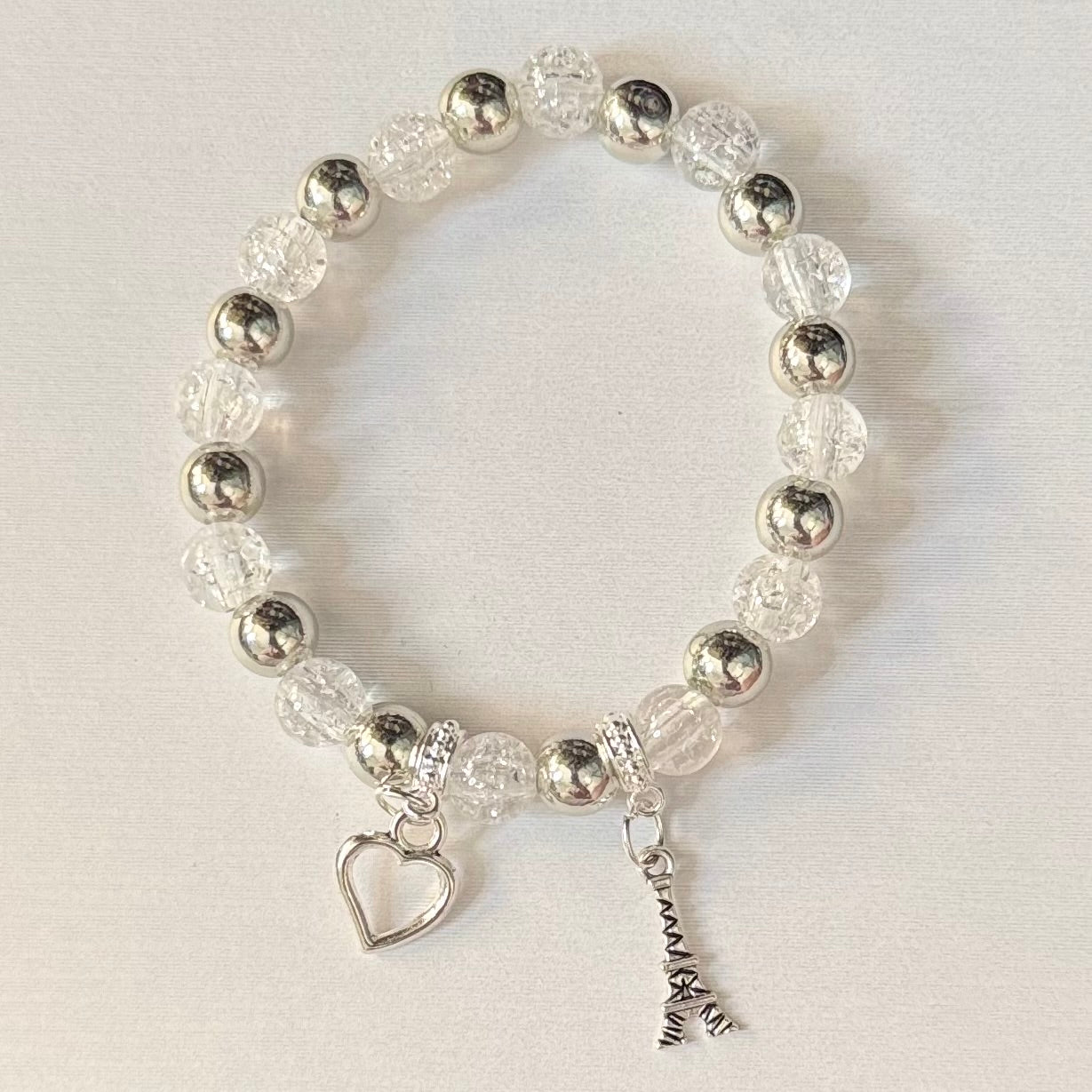 Exclusive Elasticated Beaded Bracelets - personalised available.