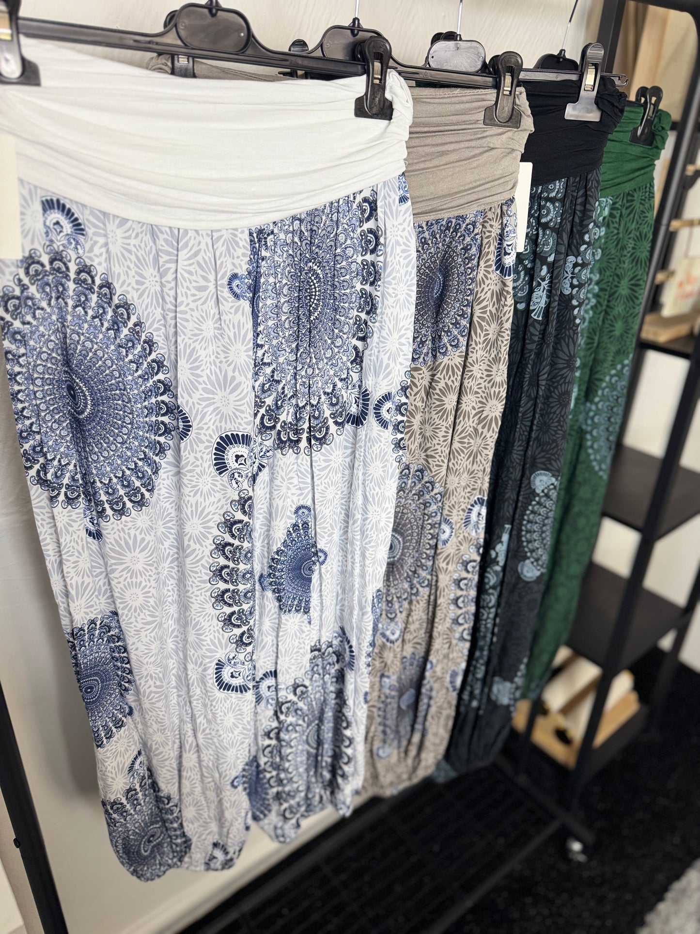 Roxanne - Mandala Print Harem Trousers