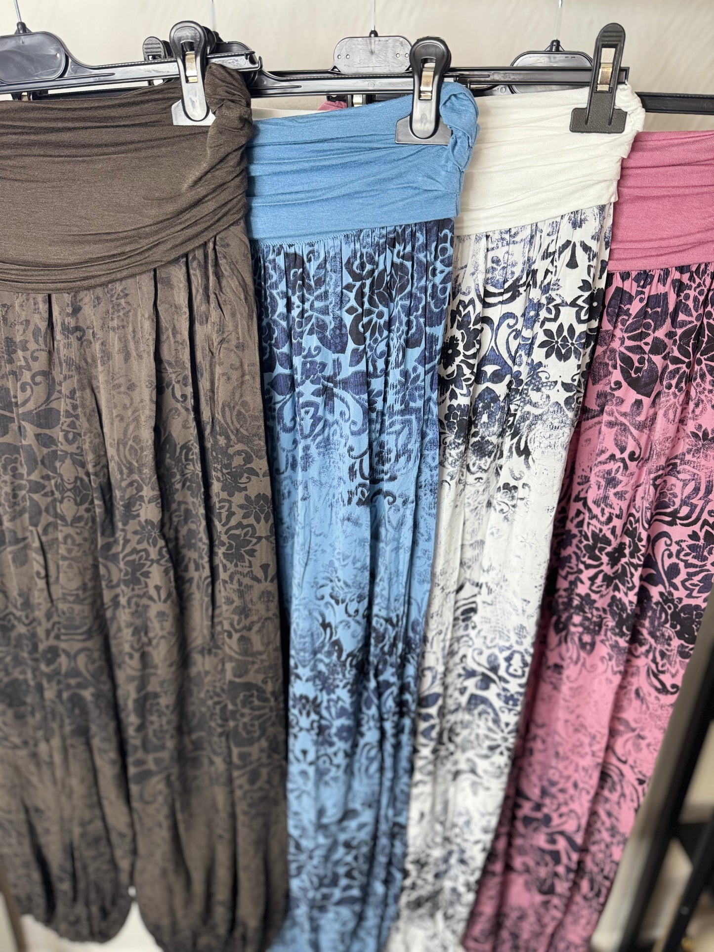Sabrina - Floral Print Harem Trousers