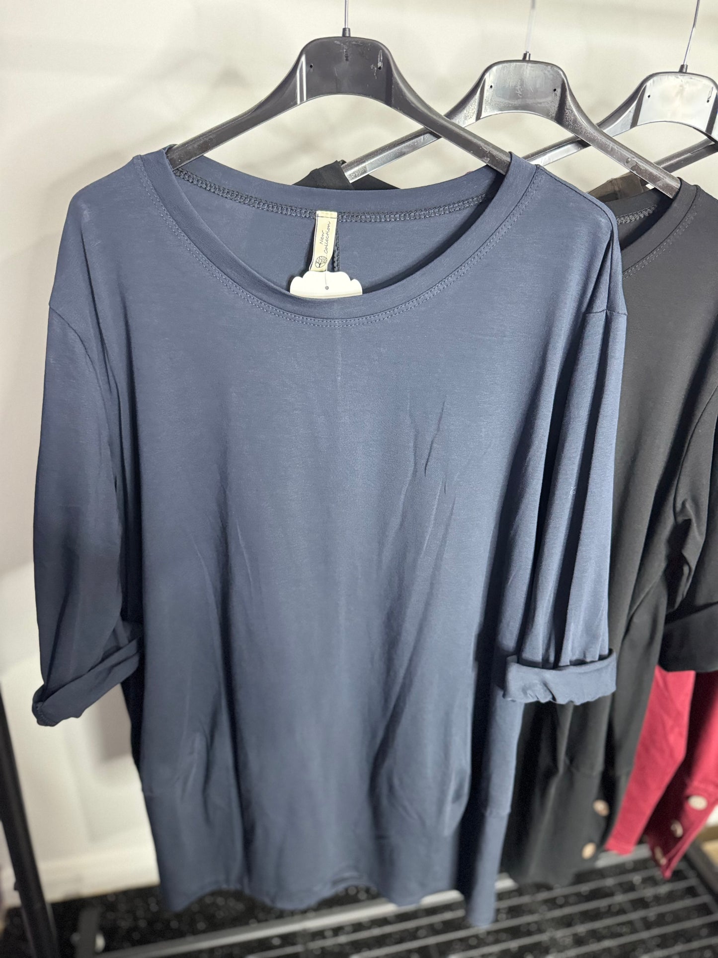 Sassy - Button Detail Long Sleeve Top