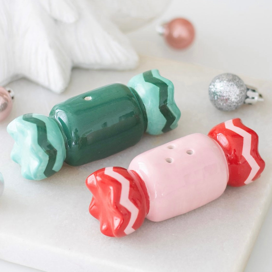 Christmas Cracker Salt & Pepper Shakers