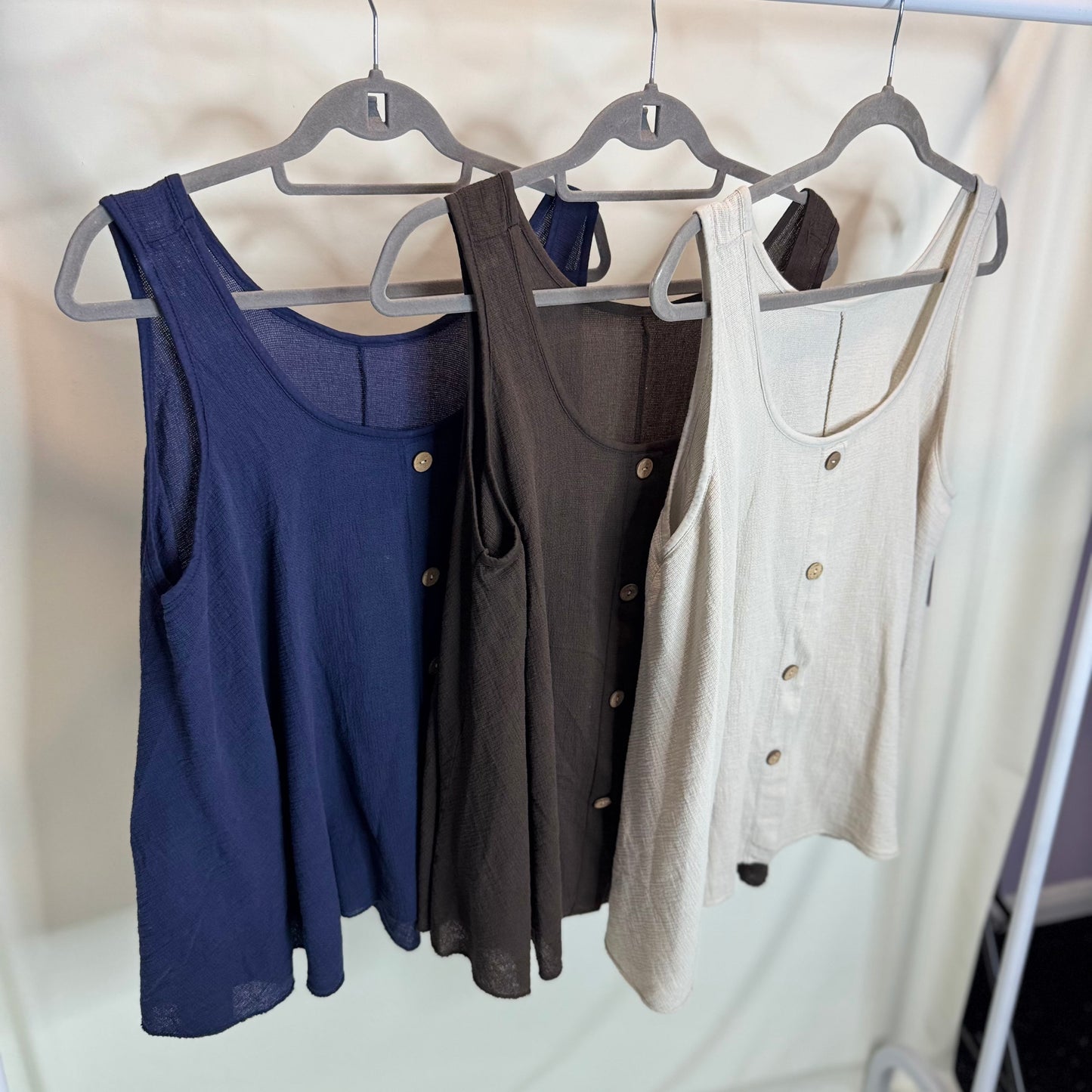 Darla - Button Detailing Vest