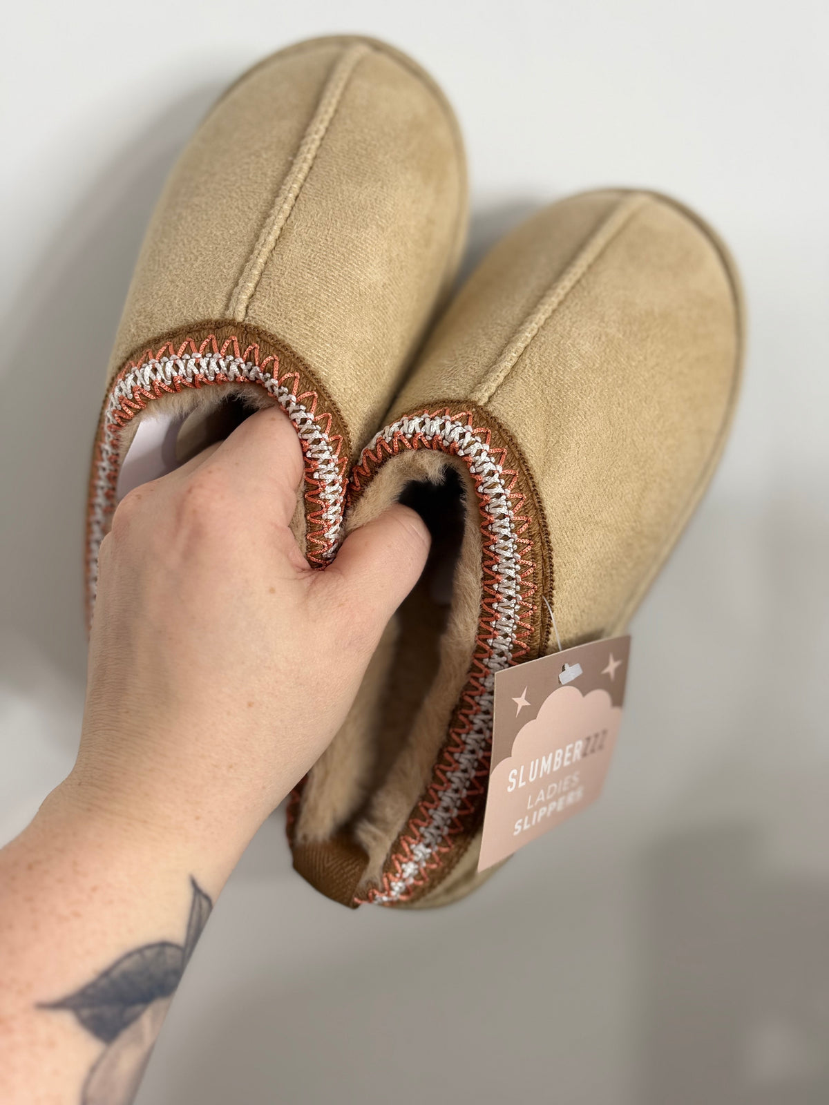 Flat formed UGG Style Slippers