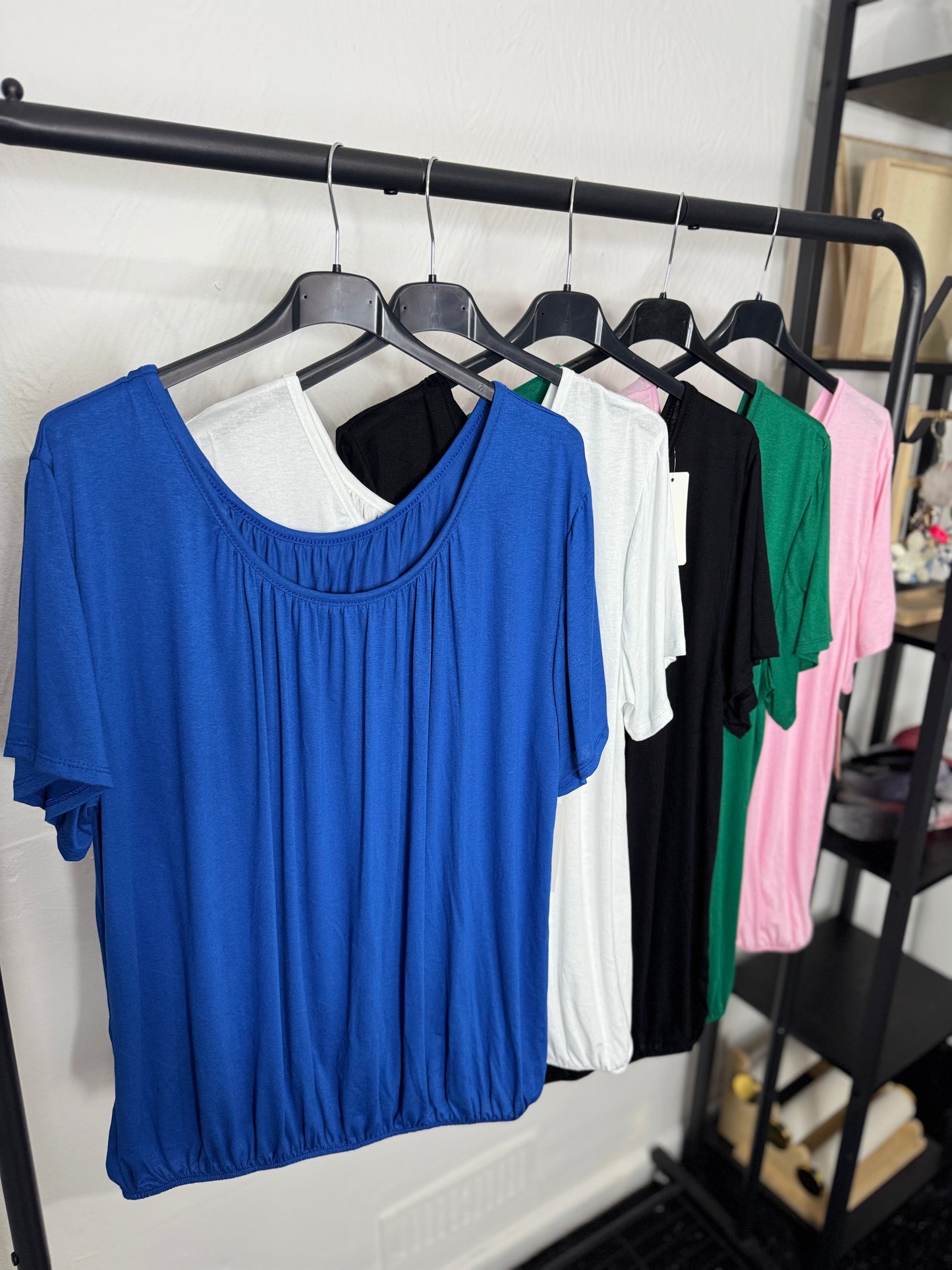 Lexi - Bubble Hem T shirt
