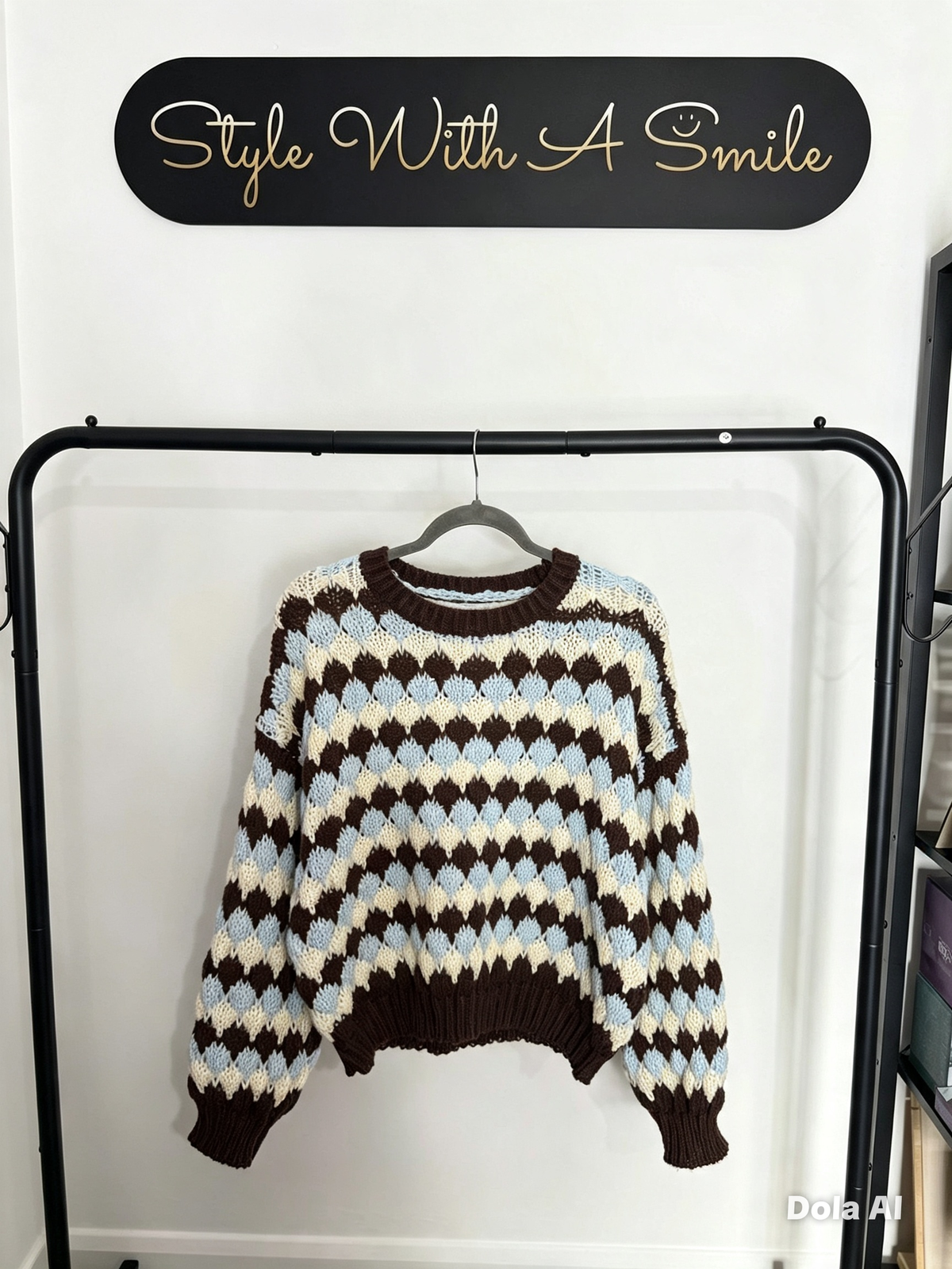 Lainey - Multicoloured Colour Block Jumper