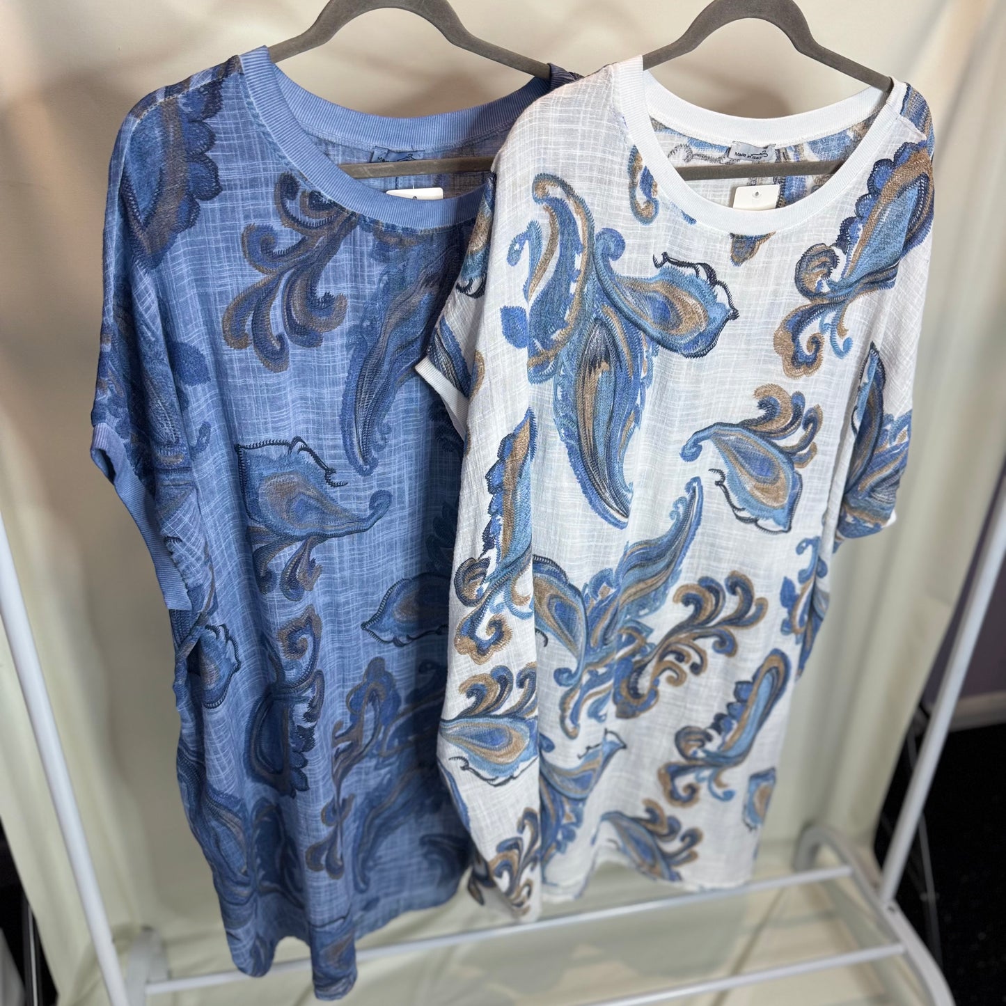 Mandy - Paisley Print Midaxi Dress