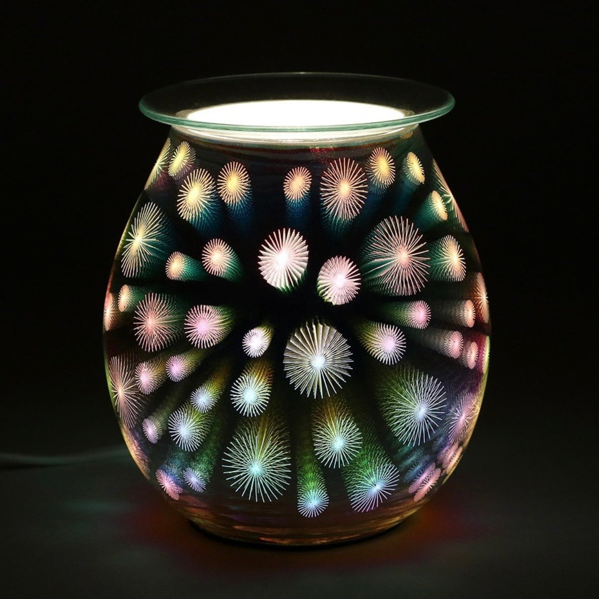 3D Starburst Light Up Electric Burner