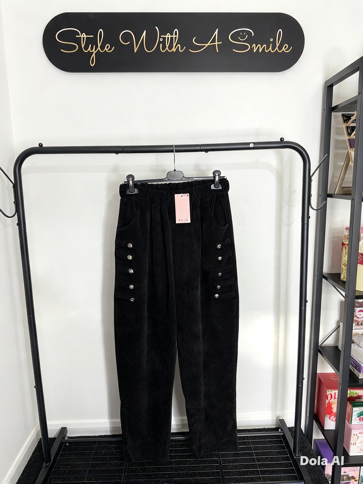 Heidi - Cord Military Trousers