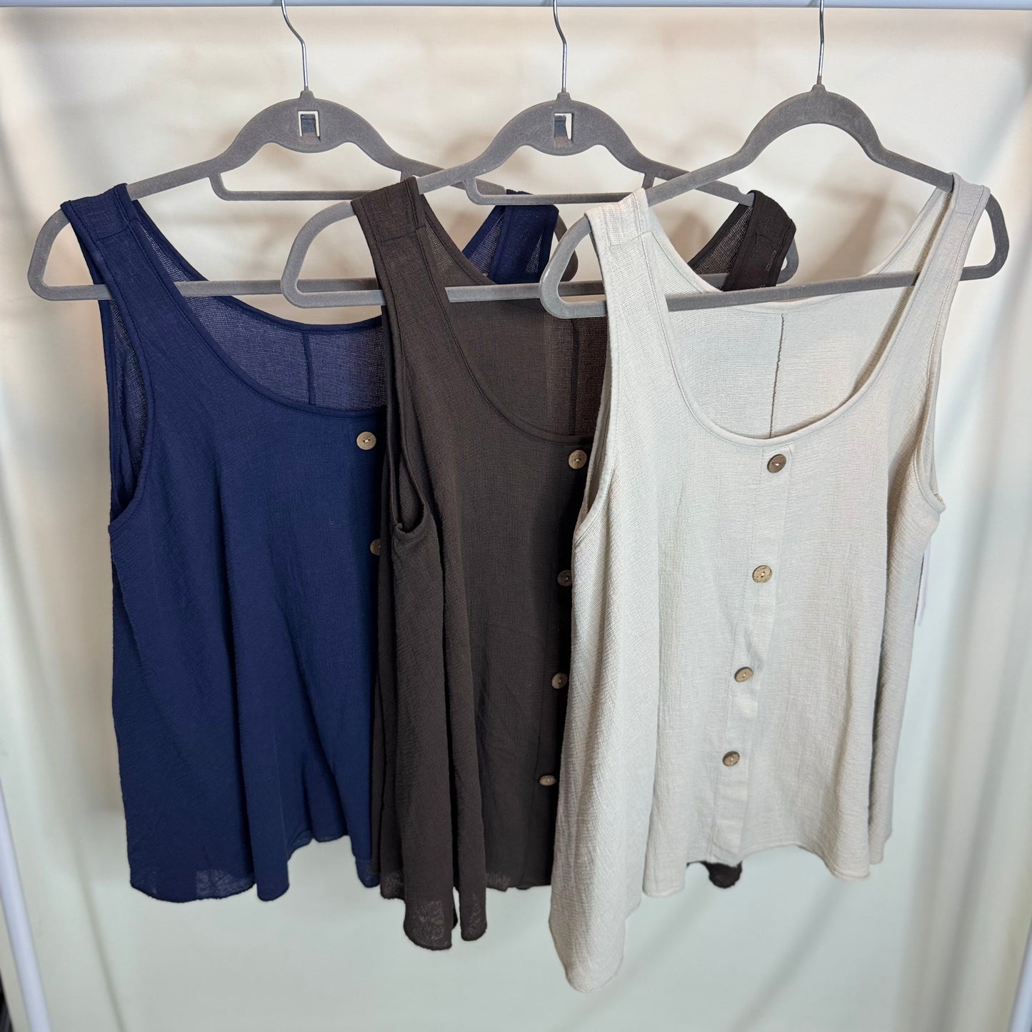 Darla - Button Detailing Vest