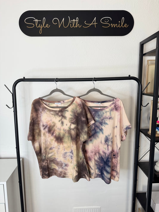 Lucy - Tie Dye Cotton T shirt