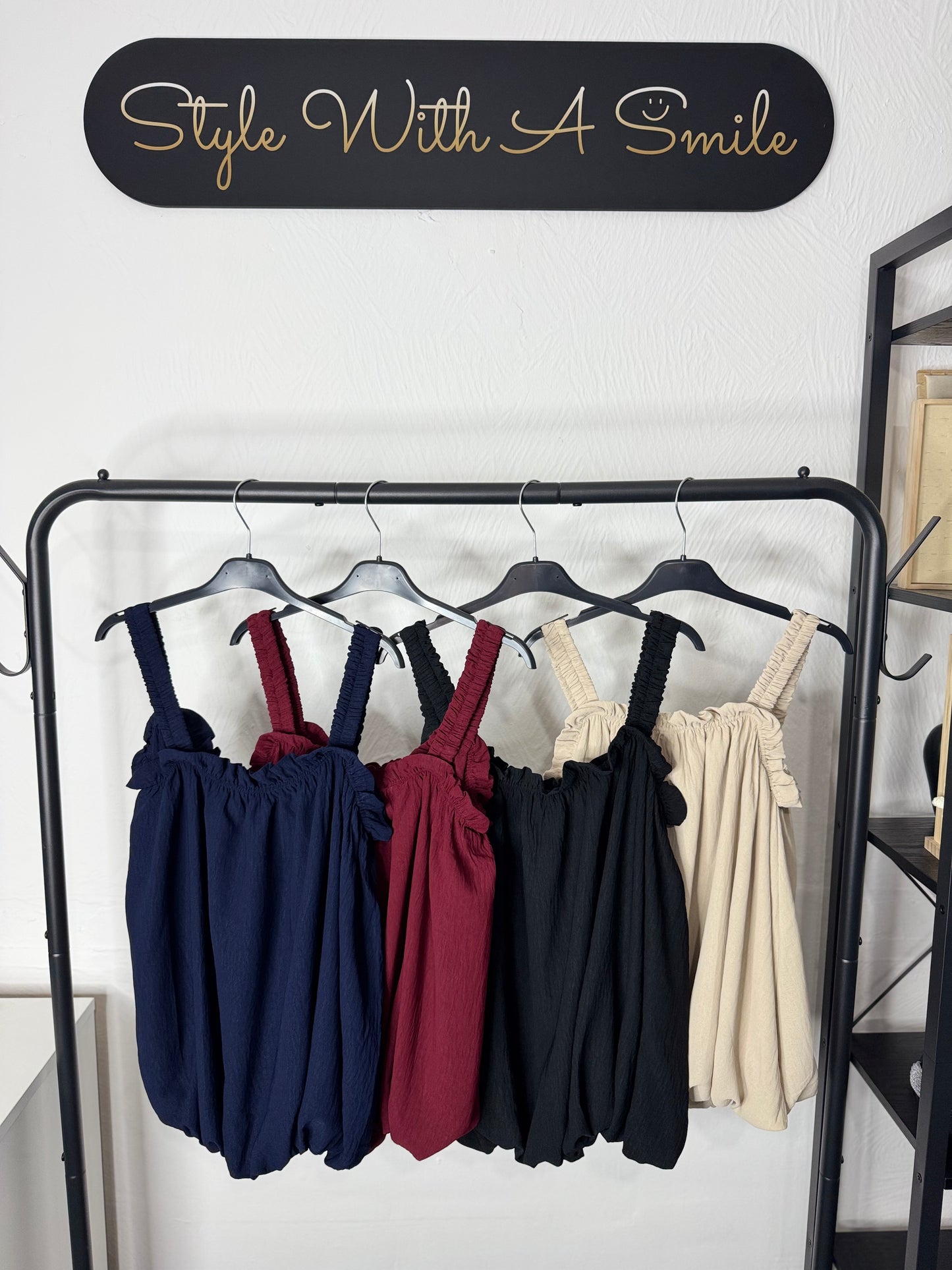 Chloe - Bubble Hem Vest
