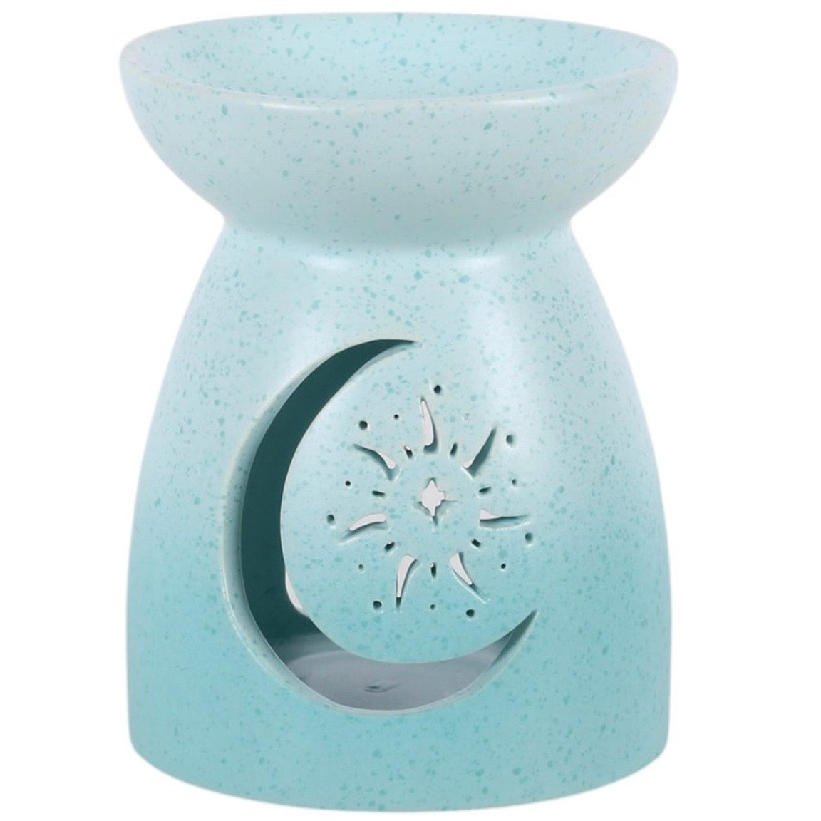 Blue Moon Cut Out Oil Burner