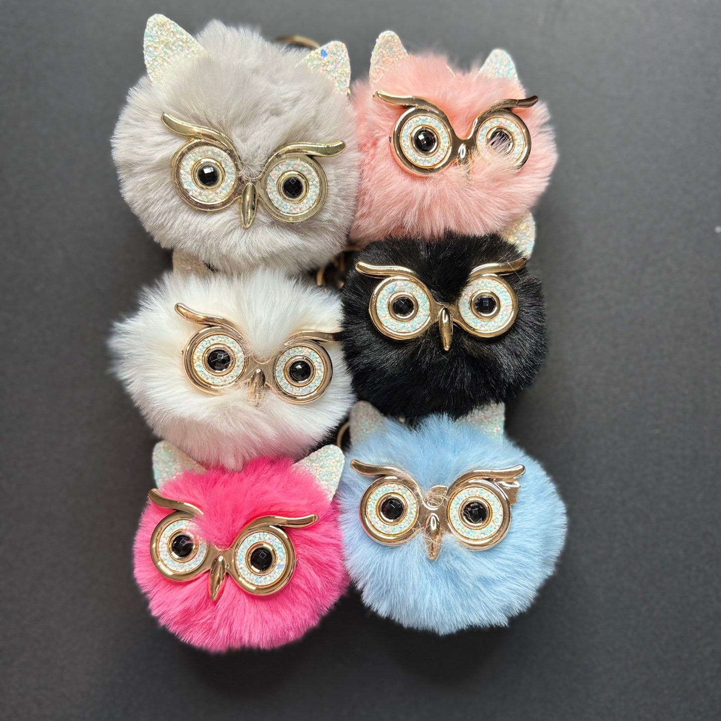 Assorted Designs - Key Rings/Bag Charms.