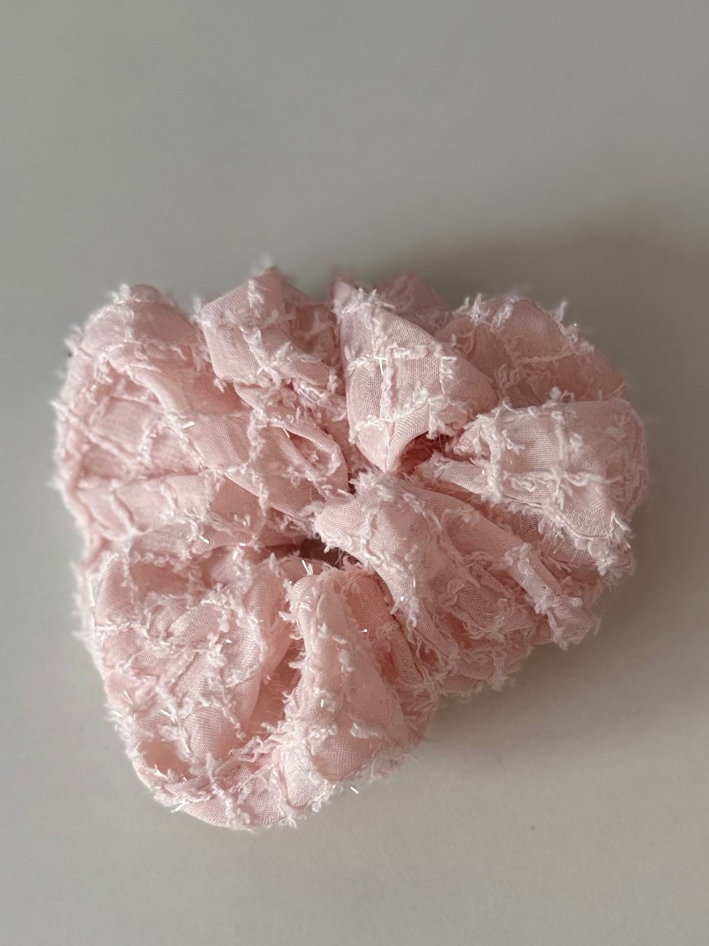 Textured Lace Scrunchie