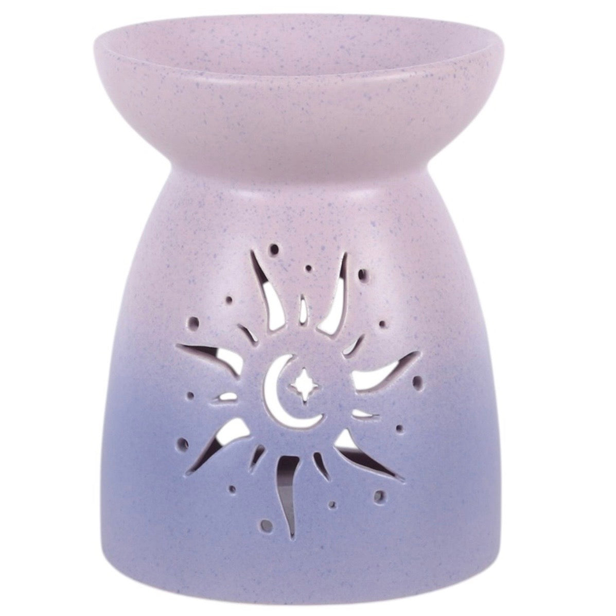 Purple Sun Cut Out Oil Burner