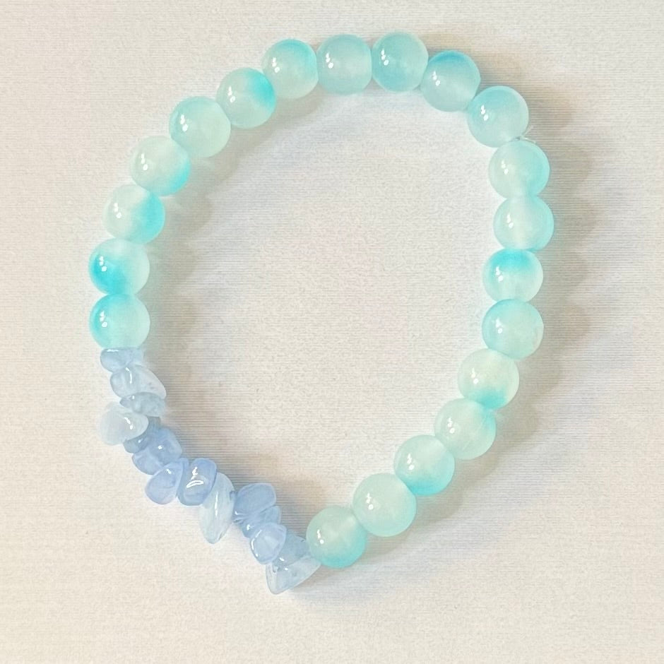 Exclusive Elasticated Beaded Bracelets - personalised available.