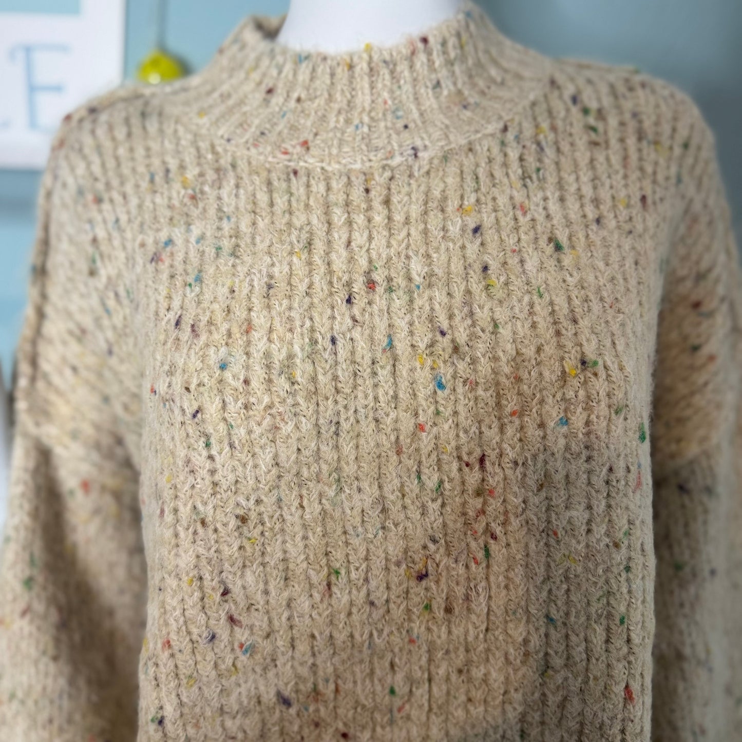 Elle - Speckle Knitted Jumper - up to a UK 20 - Knitwear Womenswear