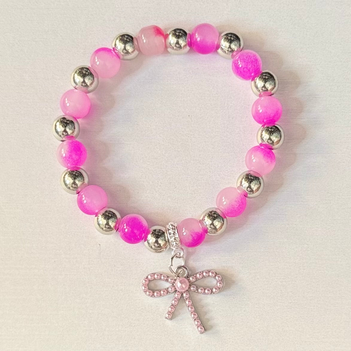Exclusive Elasticated Beaded Bracelets - personalised available.